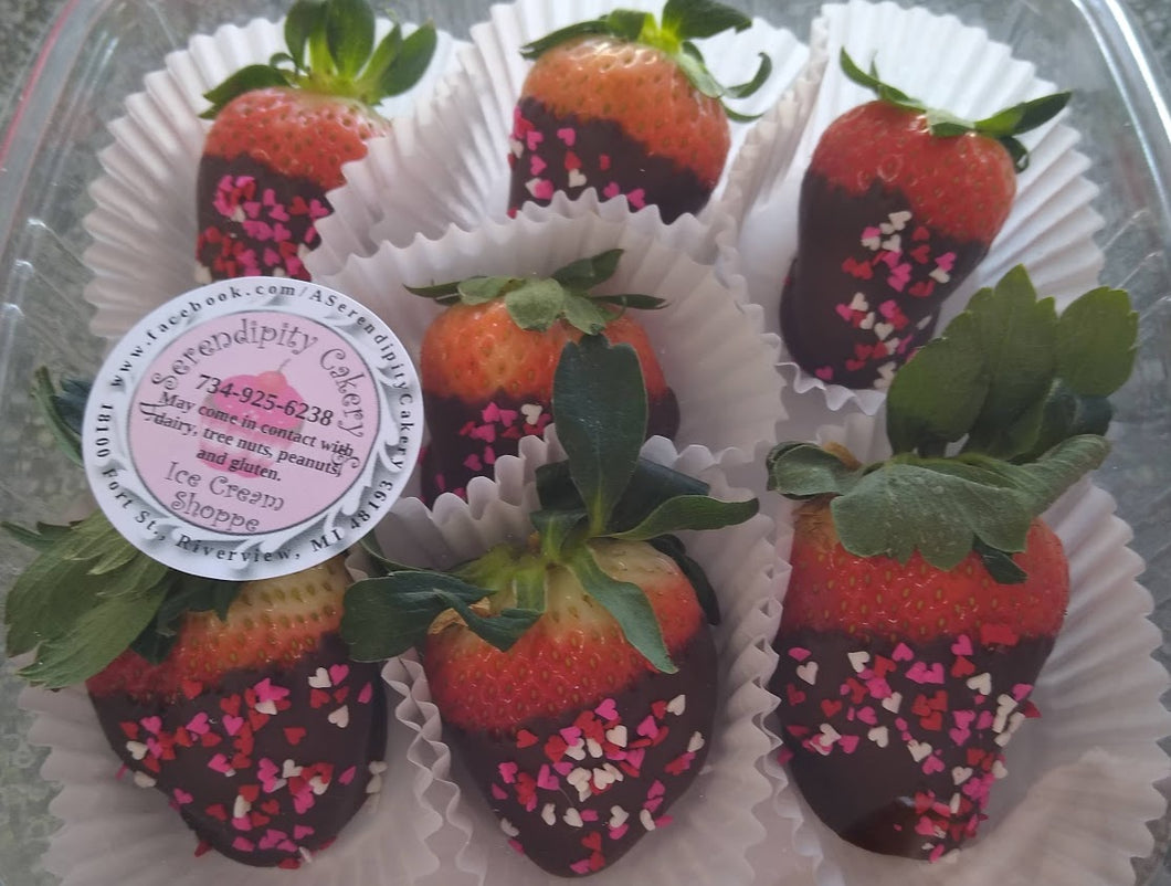 Chocolate Dipped Strawberries - dz