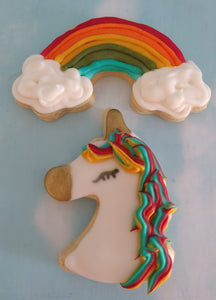 Unicorn/Rainbow Sugar Cookie Set